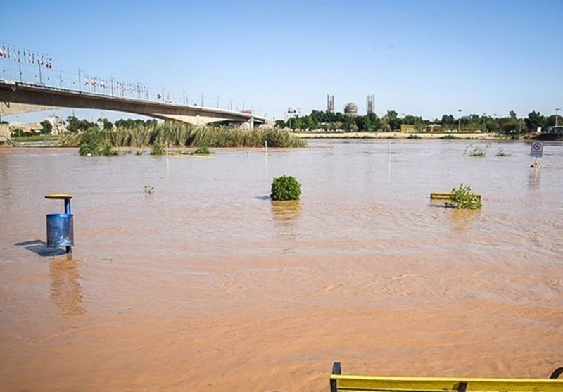 هشدار افزایش بی سابقه میزان آب رودخانه کارون