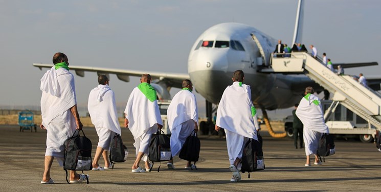 اعزام بیش از 60هزار زائر به خانه خدا/پروازهای حج 12 فرودگاه تمام‌ شد