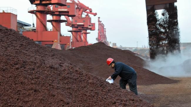 چین تا پایان آگوست 685 میلیون تن سنگ آهن وارد کرد/ واردات در ماه آگوست به بالاترین میزان در 19 ماه اخیر رسید