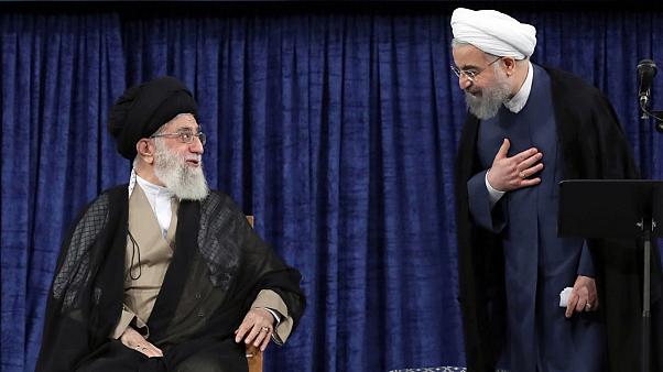 متن کامل سخنان حسن روحانی در دیدار مسوولان نظام و میهمانان کنفرانس وحدت اسلامی با رهبر انقلاب