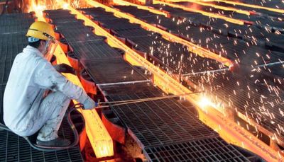 صادرات فولاد مبارکه، ذوب آهن، چادرملو و ۷ شرکت دیگر ۵۴ درصد بیشتر شد