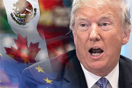 امضای توافق تجاری سه جانبه آمریکا - کانادا - مکزیک