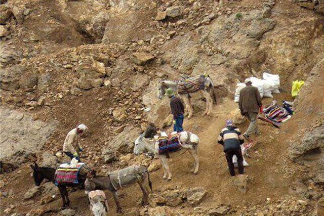 ریزش معدن آلبلاغ و فوت یکی از برداشت کنندگان غیرمجاز
