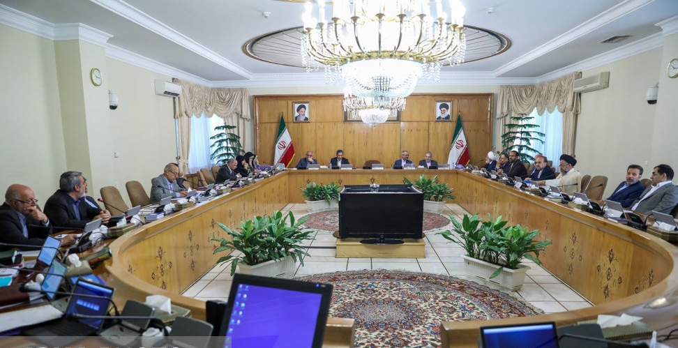 جلسه هیات دولت | حمایت دوباره روحانی از بورس