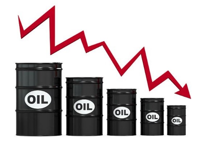 کاهش جزئی قیمت جهانی نفت