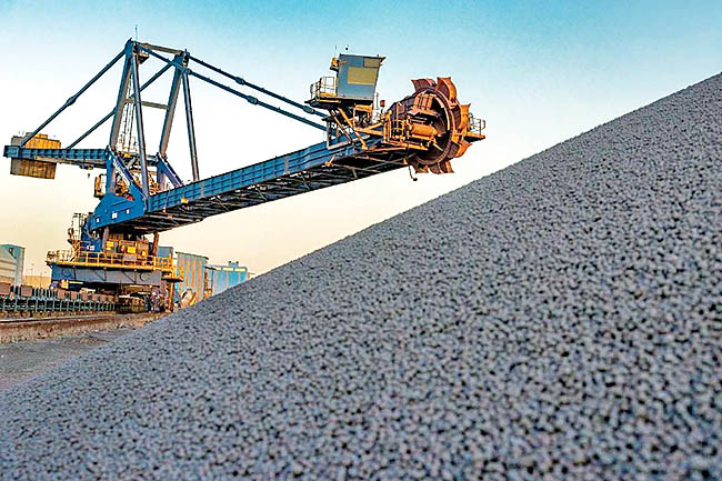 سهم ۱۱ درصدی اپال سنگان از تولید گندله کشور