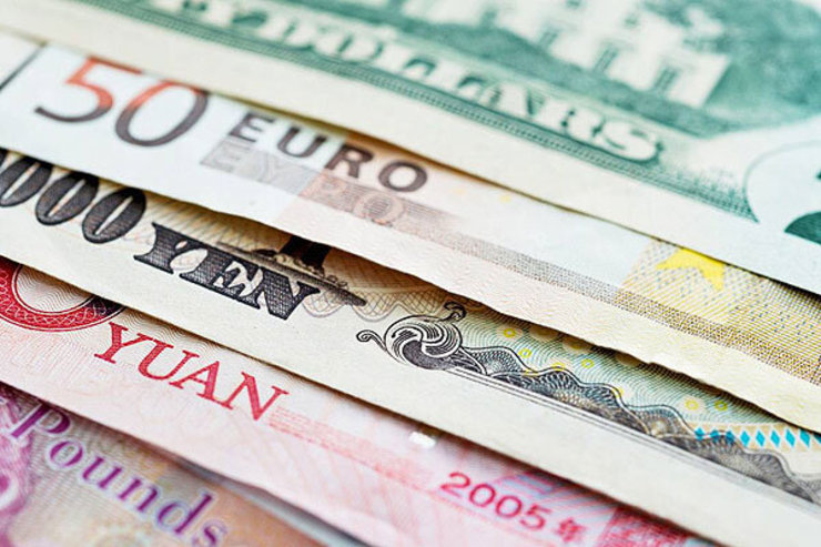 کاهش نرخ ۳۳ ارز بانکی/ قیمت یورو و پوند افزایش یافت