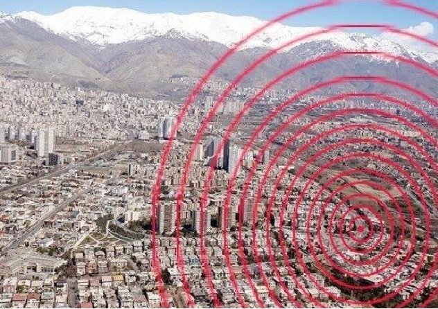 ثبت زمین لرزه‌ای در بین دو گسل نزدیک تهران / مازندران با زمین لرزه ۳.۵ لرزید