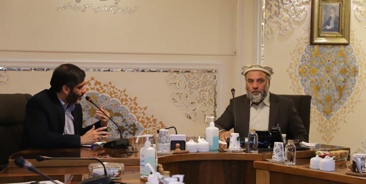 دیدار هیات طالبان با وزیر صنعت و فعالان اقتصادی ایران
