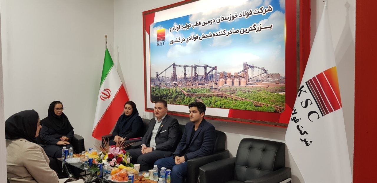 حضور شرکت فولاد خوزستان در نمایشگاه دستاورد‌های پژوهش و فناوری