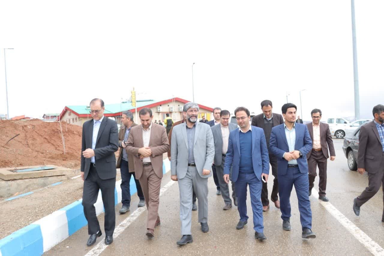 بازدید رئیس کل دادگستری آذربایجان غربی در چهارمین برنامه سفر کاری خود به تکاب از معدن طلای زرشوران