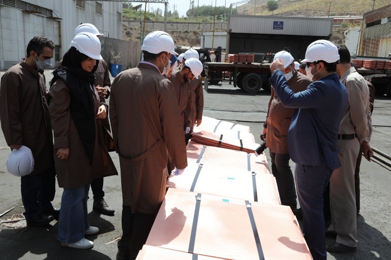 بازدید اصحاب رسانه و خبرنگاران مجلس شورای اسلامی از مجتمع مس سرچشمه