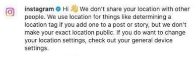 اینستاگرام اشتراک‌گذاری موقعیت مکانی کاربران را تکذیب کرد