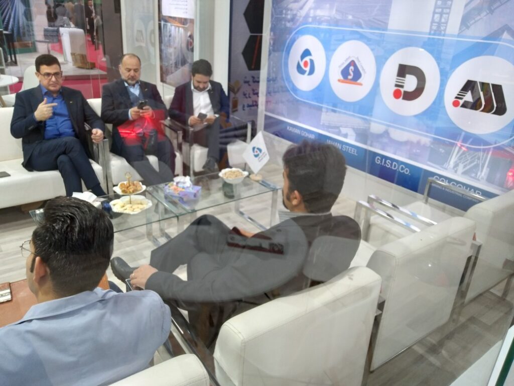 حضور پررنگ شرکت توسعه آهن و فولاد گل گهر در نمایشگاه ایران متافو حضور پررنگ شرکت توسعه آهن و فولاد گل گهر در نمایشگاه ایران متافو