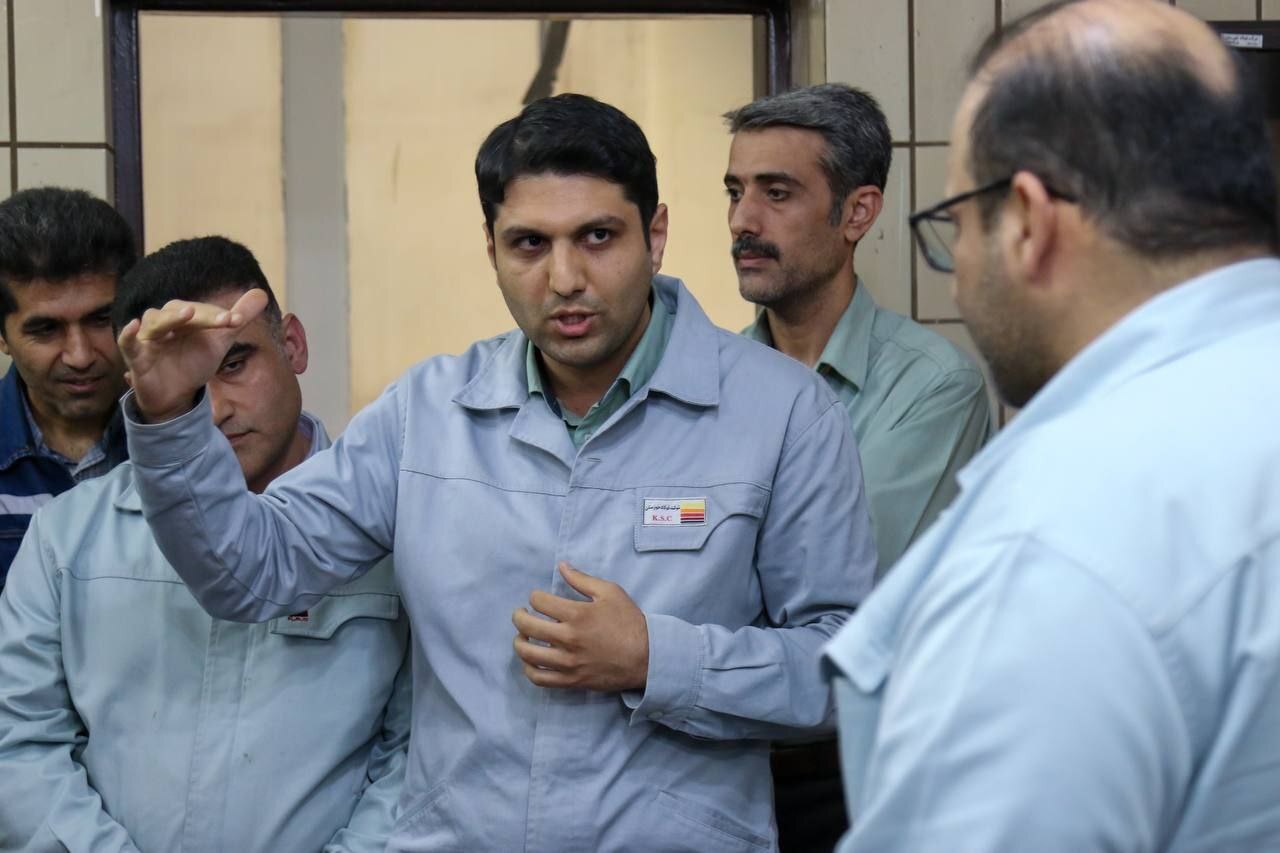 دستگاه اندازه‌گیری میزان آهن کل و فلزی در آهن اسفنجی در فولاد خوزستان ساخته شد