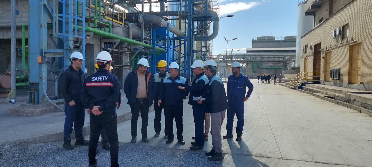 بازدید مدیرعامل از پروژه‌های در دست اقدام ذوب آهن اصفهان