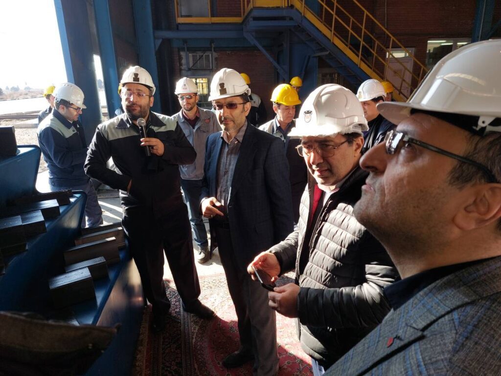 بازدید مدیرعامل حمل‌و‌نقل گروه مپنا از شرکت ذوب آهن اصفهان