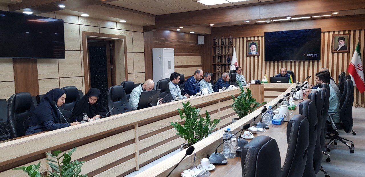 جلسه هماهنگی افتتاح کارخانه مگامدول آهن اسفنجی (زمزم ۳) فولاد خوزستان برگزار شد