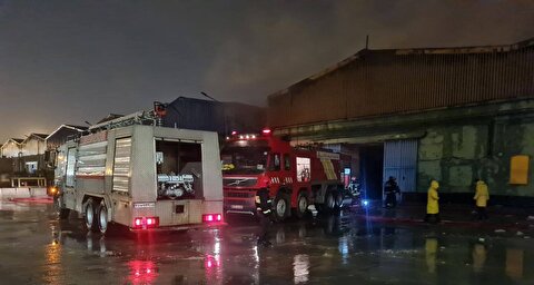 آتش‌سوزی انبار شرکت فولاد خوزستان مهار شد
