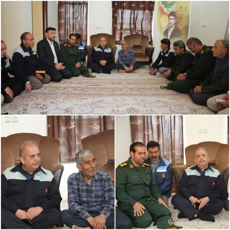 آیین واگذاری خانه احداث شده توسط گروه جهادی ذوب آهن اصفهان