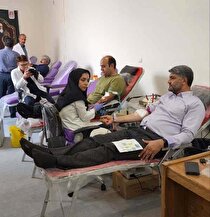آغاز خونگیری مرکز انتقال خون شهرستان بافق/ ۱۷۳ نفر در دو روز خون اهدا کردند