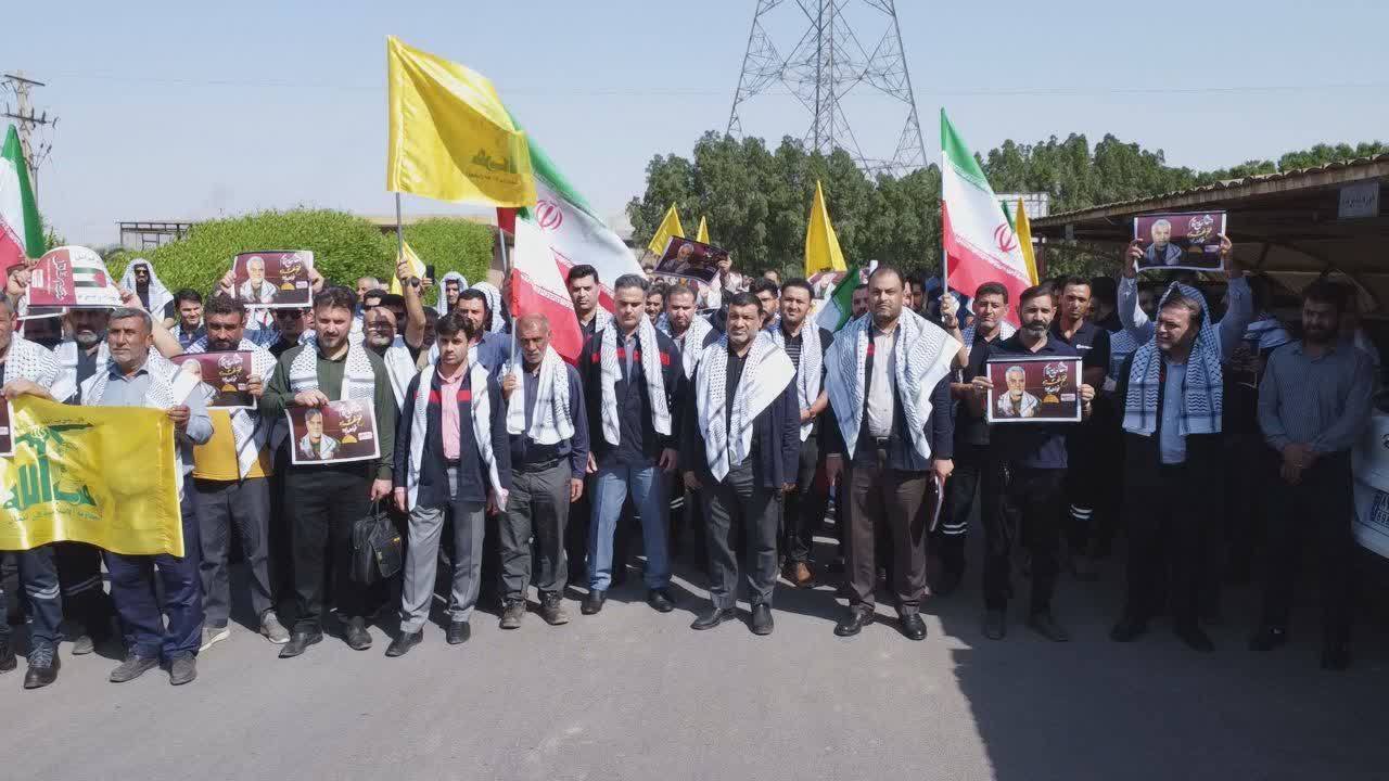راهپیمایی اکسینی‌ها در محکومیت بمباران غزه/ یکصدا؛ مرگ بر اسرائیل