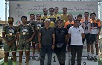 صدرنشینی سپاهان در پایان مرحله اول لیگ برتر دوچرخه سواری پیست