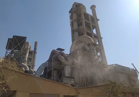 تصاویری از میزان آلایندگی تولید سیمان؛ این بار از داخل کارخانه سیمان تهران
