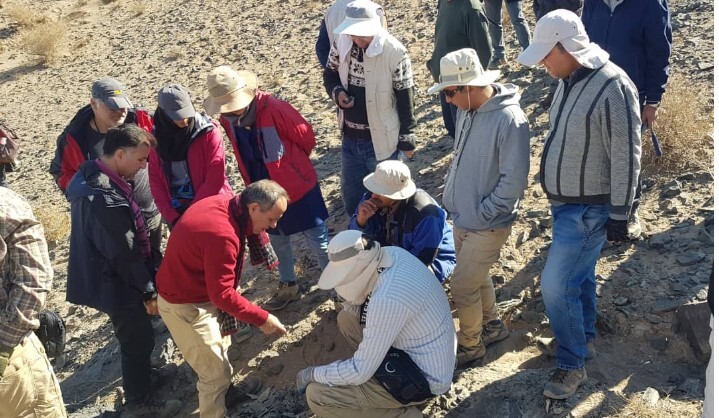 برگزاری کارگاه آموزشی صحرایی تهیه نقشه‌های زمین‌شناسی در راستای طرح تحول زمین‌شناسی و اکتشاف ذخایر معدنی در استان یزد