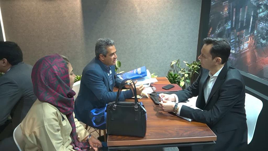 حضور گسترده بازدیدکنندگان در غرفه شرکت سنگ آهن مرکزی ایران