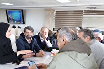 قاب تصویر از دیدار صمیمانه ادریسی مدیر روابط عمومی ایمیدرو با خبرنگاران