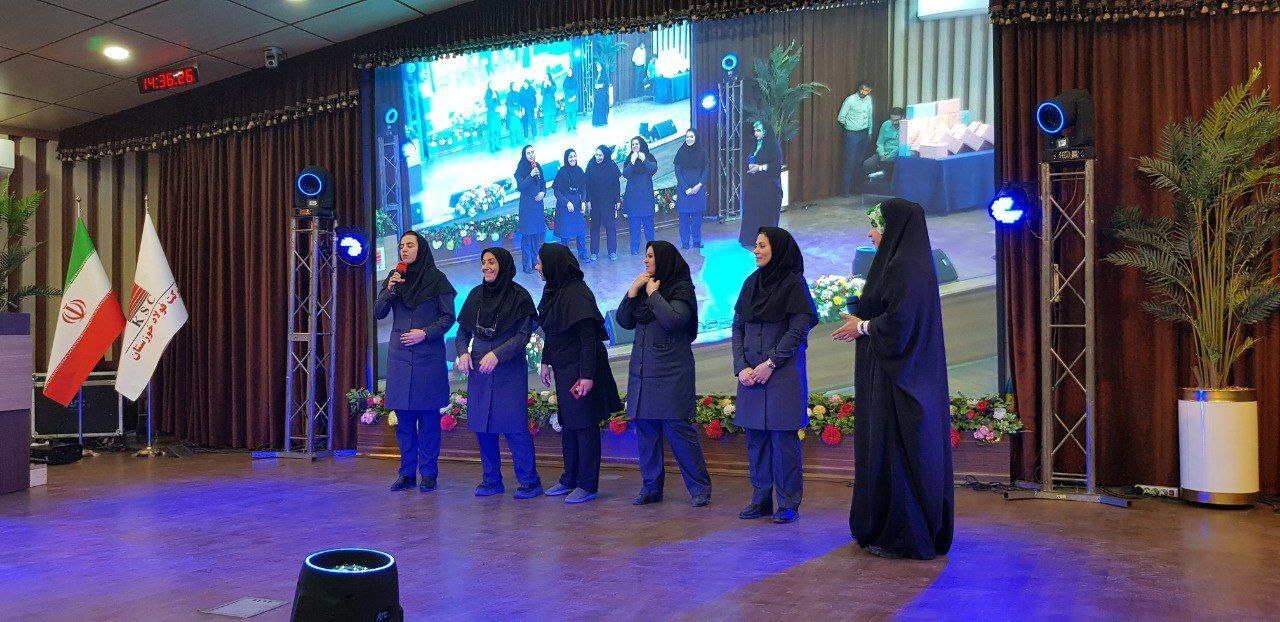 جشن بانوی کرامت ویژه بانوان شاغل گروه فولاد خوزستان برگزار شد