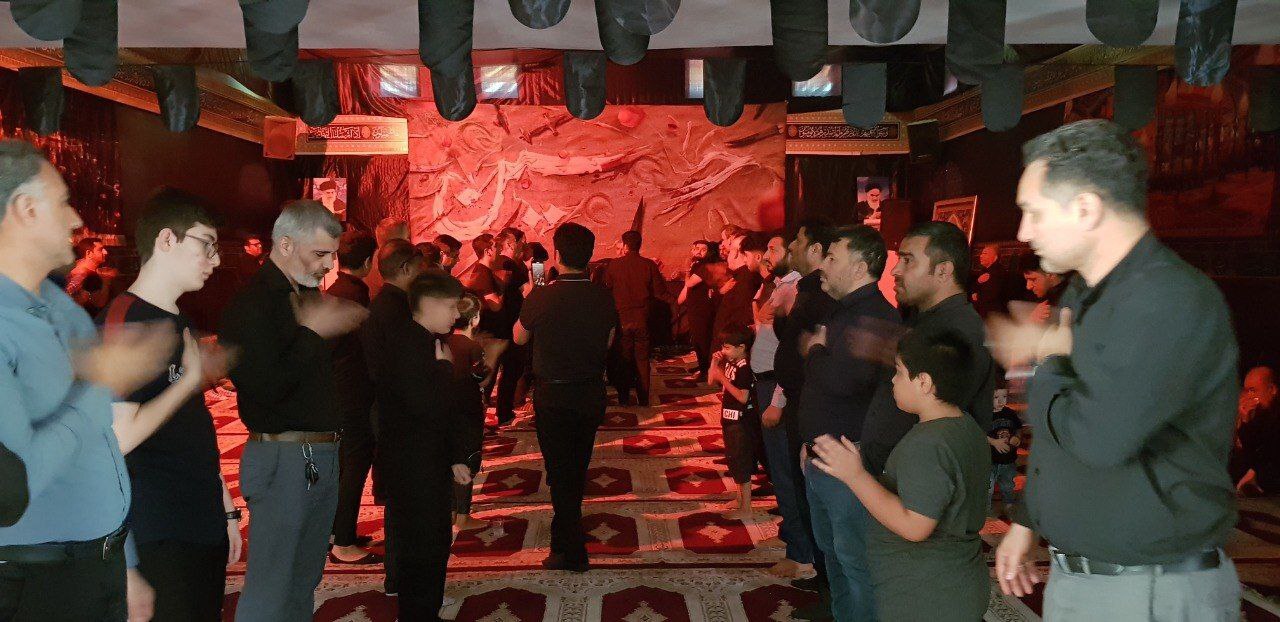 مراسم عاشورای حسینی در شرکت فولاد خوزستان
