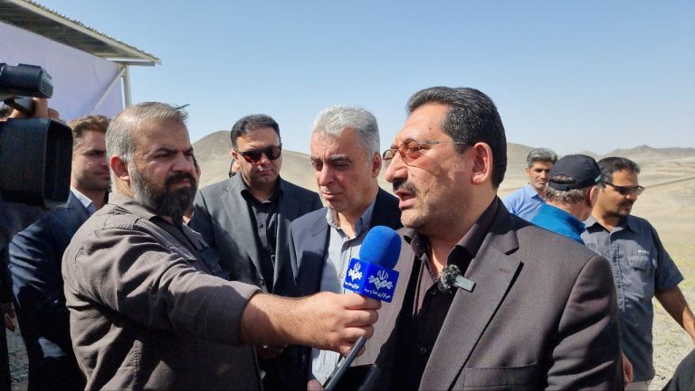 وزیر صمت در اولین سفر استانی خود، از پروژه بزرگ مس جانجا بازدید کرد