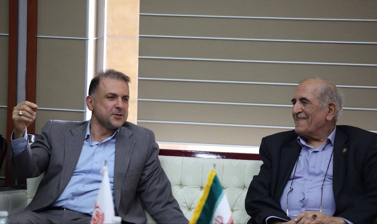 دیدار مدیرعامل شرکت ملی صنایع مس ایران با مهندس محمود شیری/ تمجید از خدمات مدیرعامل اسبق