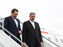 وزیر صمت وارد فرودگاه شهدای ایلام شد