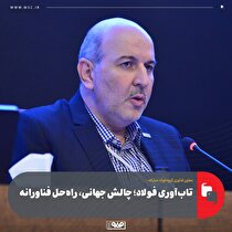 تاب‌آوری فولاد؛ چالش جهانی، راه‌حل فناورانه