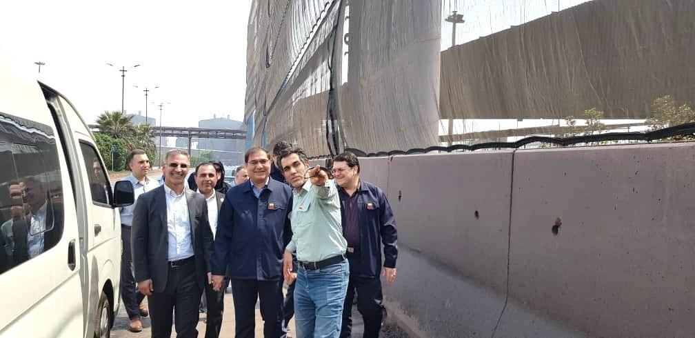 قدردانی مدیرکل حفاظت از محیط زیست خوزستان از اقدامات زیست‌محیطی شرکت فولاد خوزستان