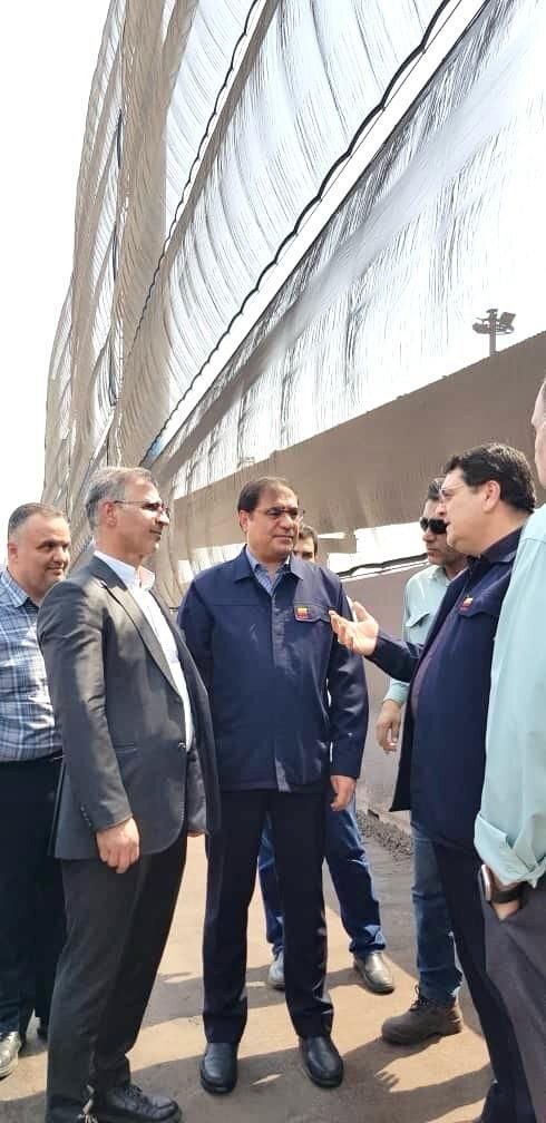 قدردانی مدیرکل حفاظت از محیط زیست خوزستان از اقدامات زیست‌محیطی شرکت فولاد خوزستان